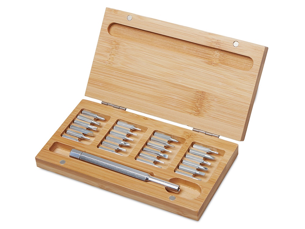 Набор отверток Book 24-в-1 с логотипом  | Print Logo