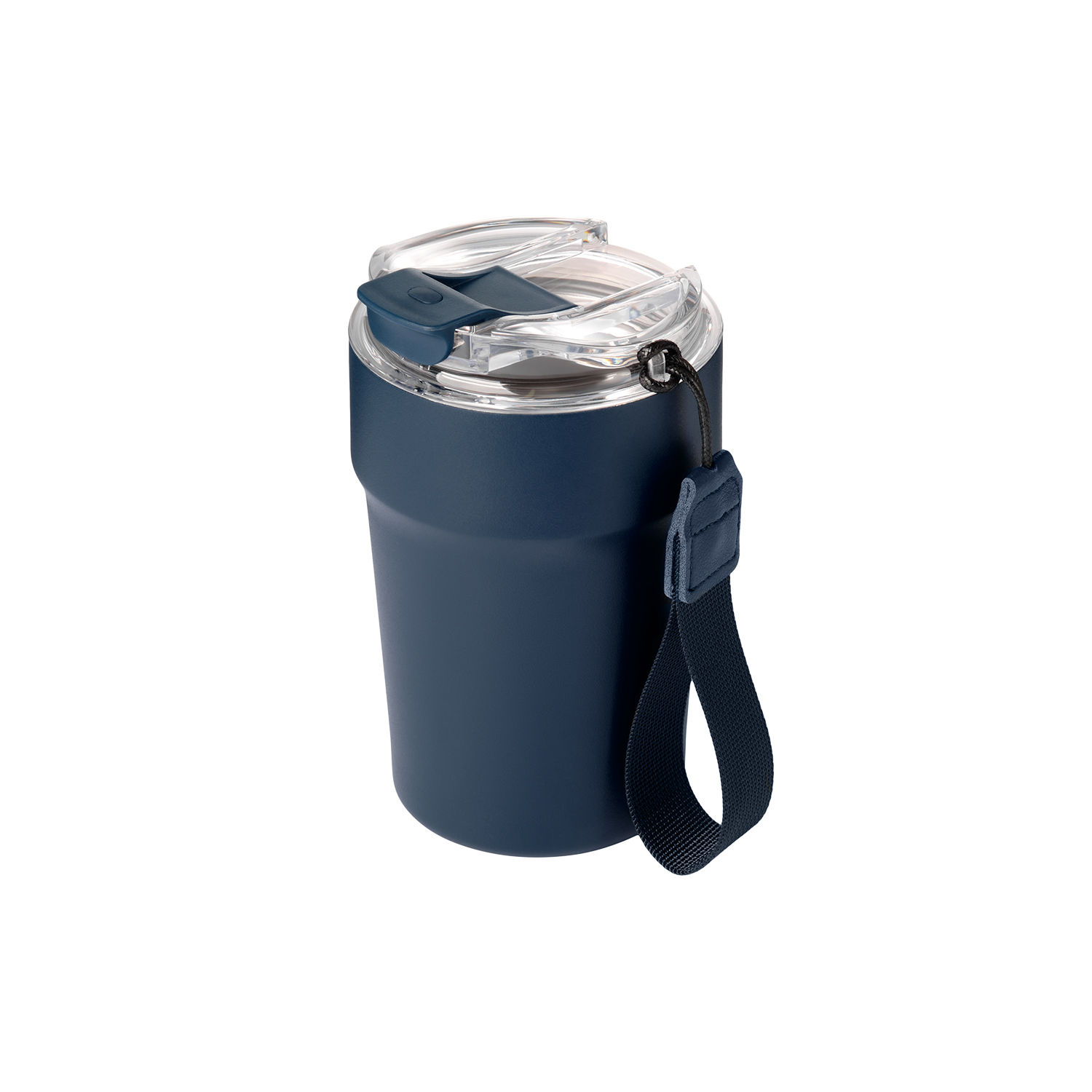 Термокружка вакуумная Монако, синяя