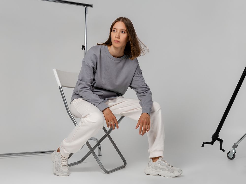 Свитшот Neofit, светло-серый, размер M/L