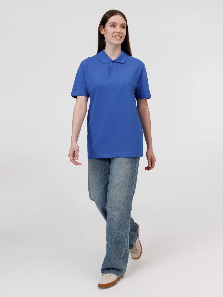 Рубашка поло унисекс Pulse, ярко-синяя (royal), размер 4XL