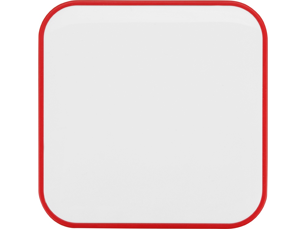 Портативное зарядное устройство (power bank) Квадрум, 2600 mAh, красный