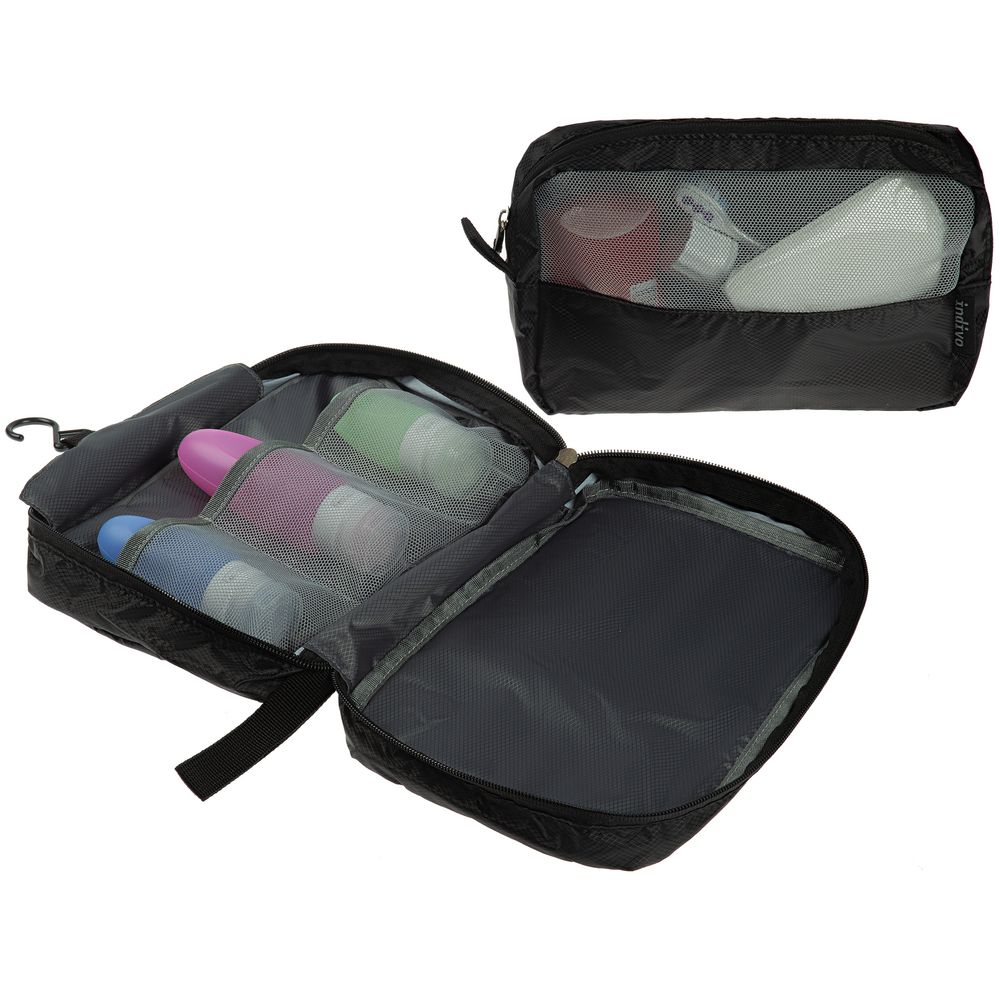 Несессер onBoard с емкостями для косметики и подарки фото на сайте Print logo.