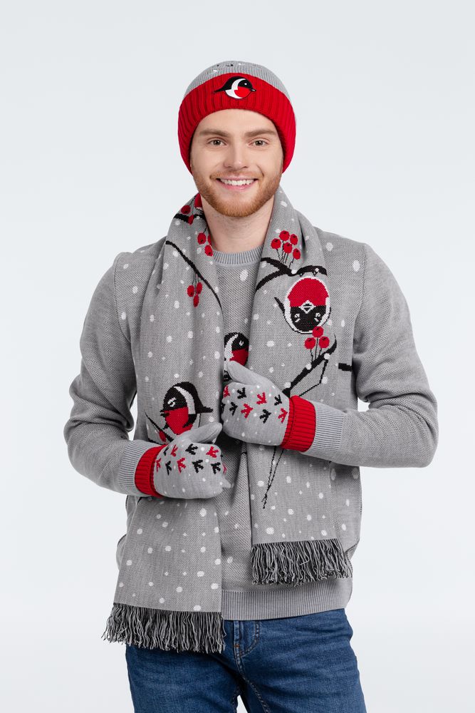 Варежки Birds and Berries фото на сайте Print Logo.