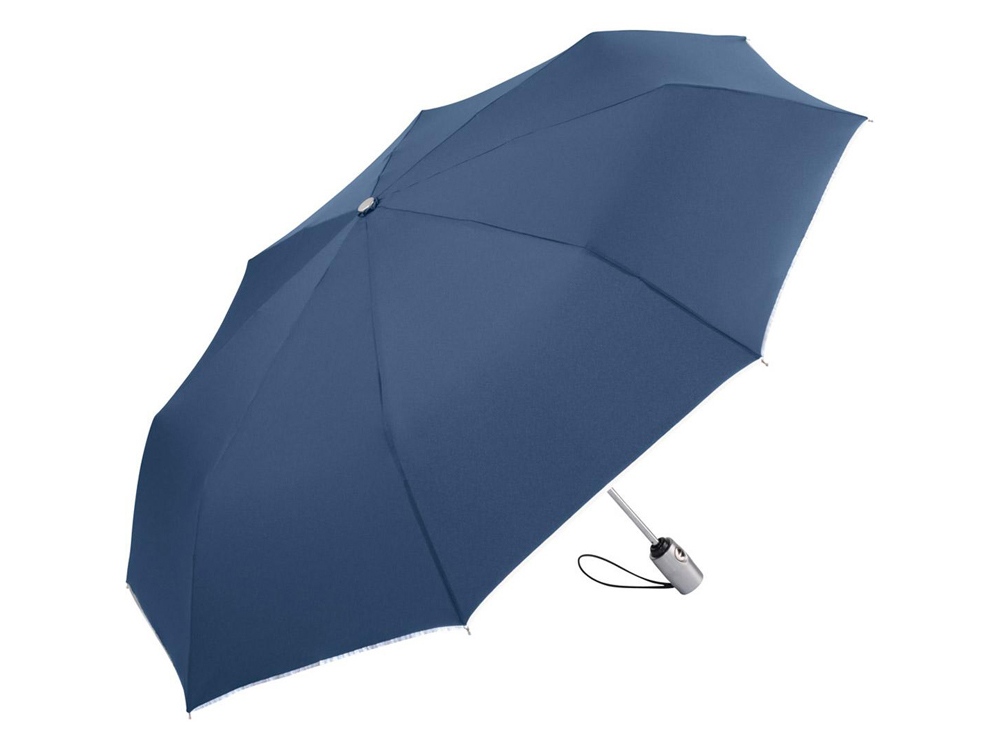 Зонт складной Guard автомат со светоотражающим кантом с логотипом FARE | Print Logo