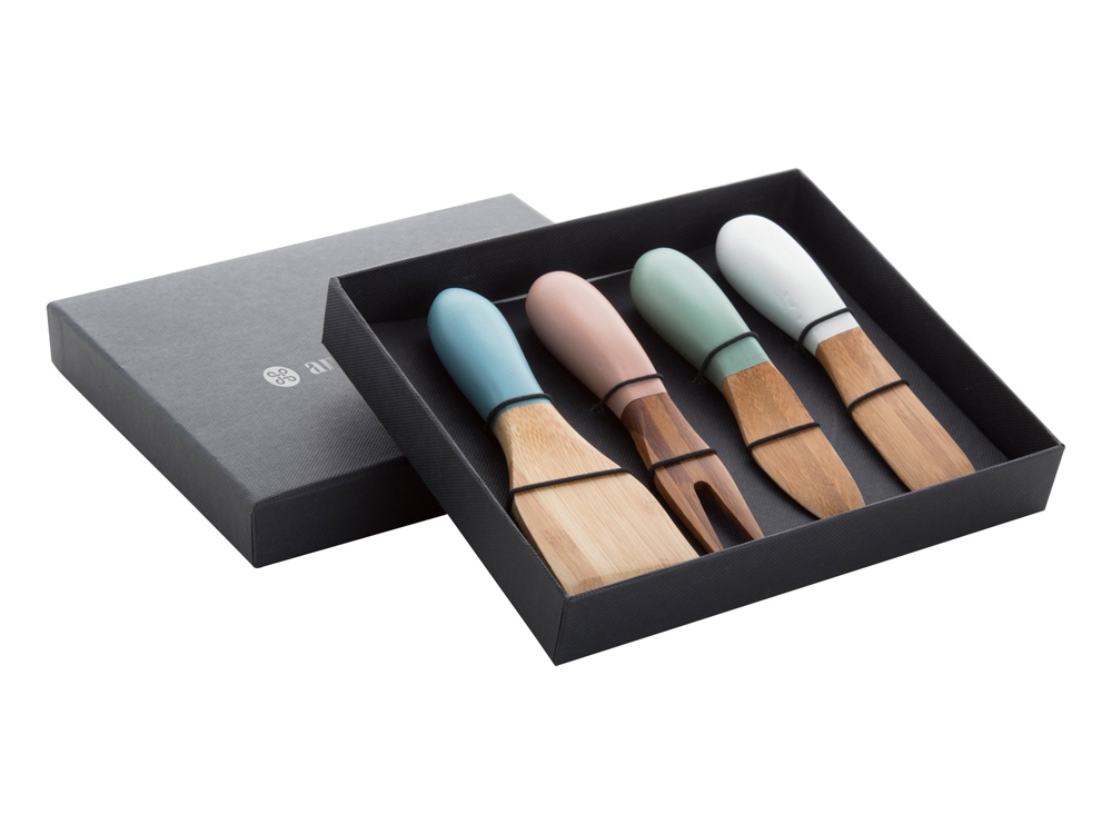 Набор ножей для сыра Boursin с логотипом  | Print Logo