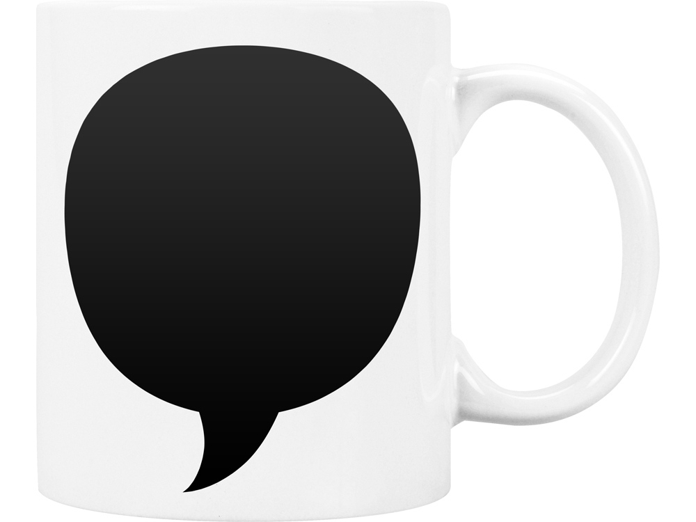 Кружка с покрытием для рисования мелом  Tiza, 320 мл