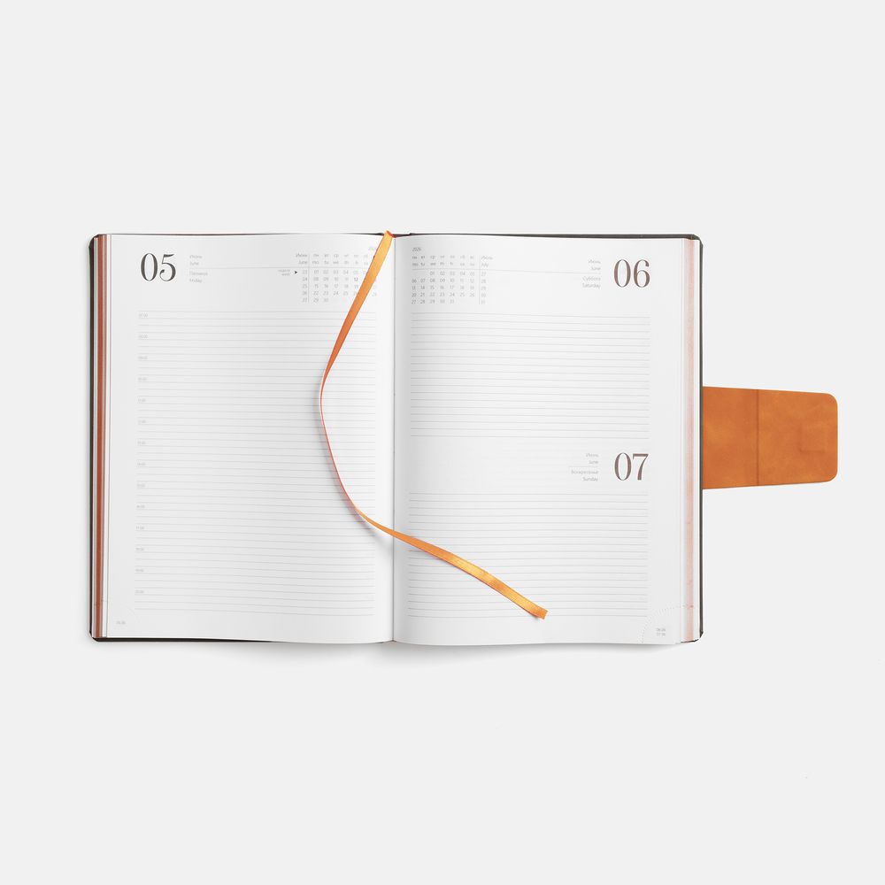 Ежедневник с хлястиком N8 на заказ