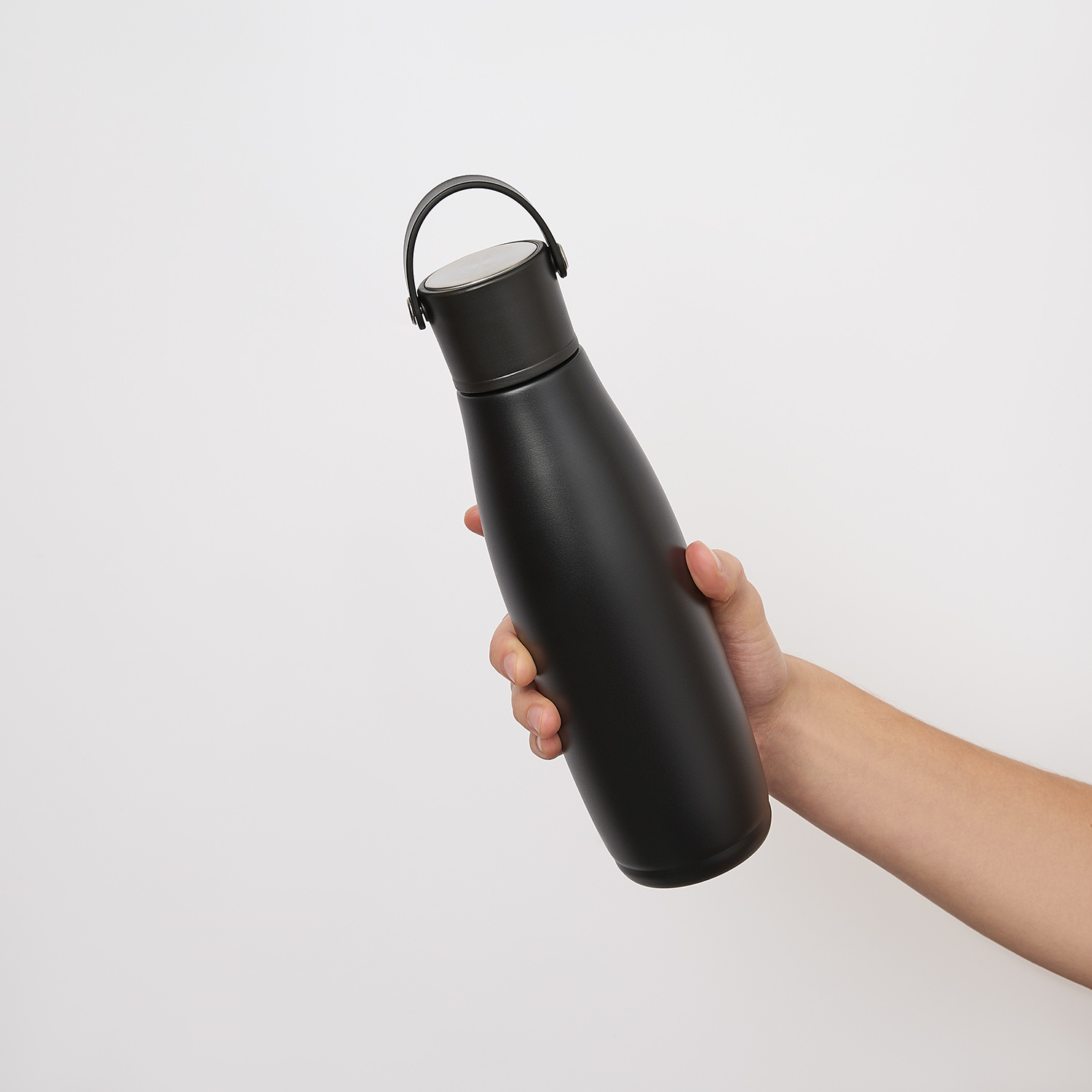 Термобутылка вакуумная герметичная Боска, черная