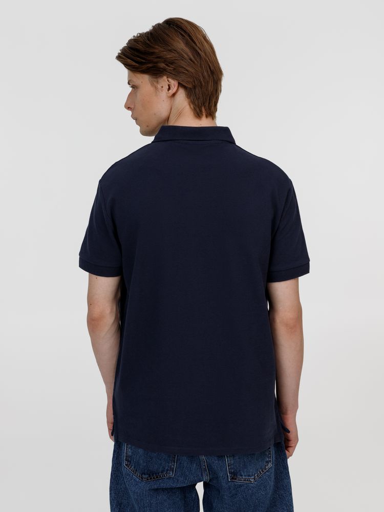 Рубашка поло унисекс Pacific, кобальт (темно-синяя), размер XXL