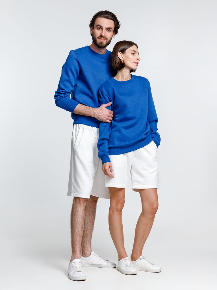 Свитшот унисекс Delta, ярко-синий, размер XL