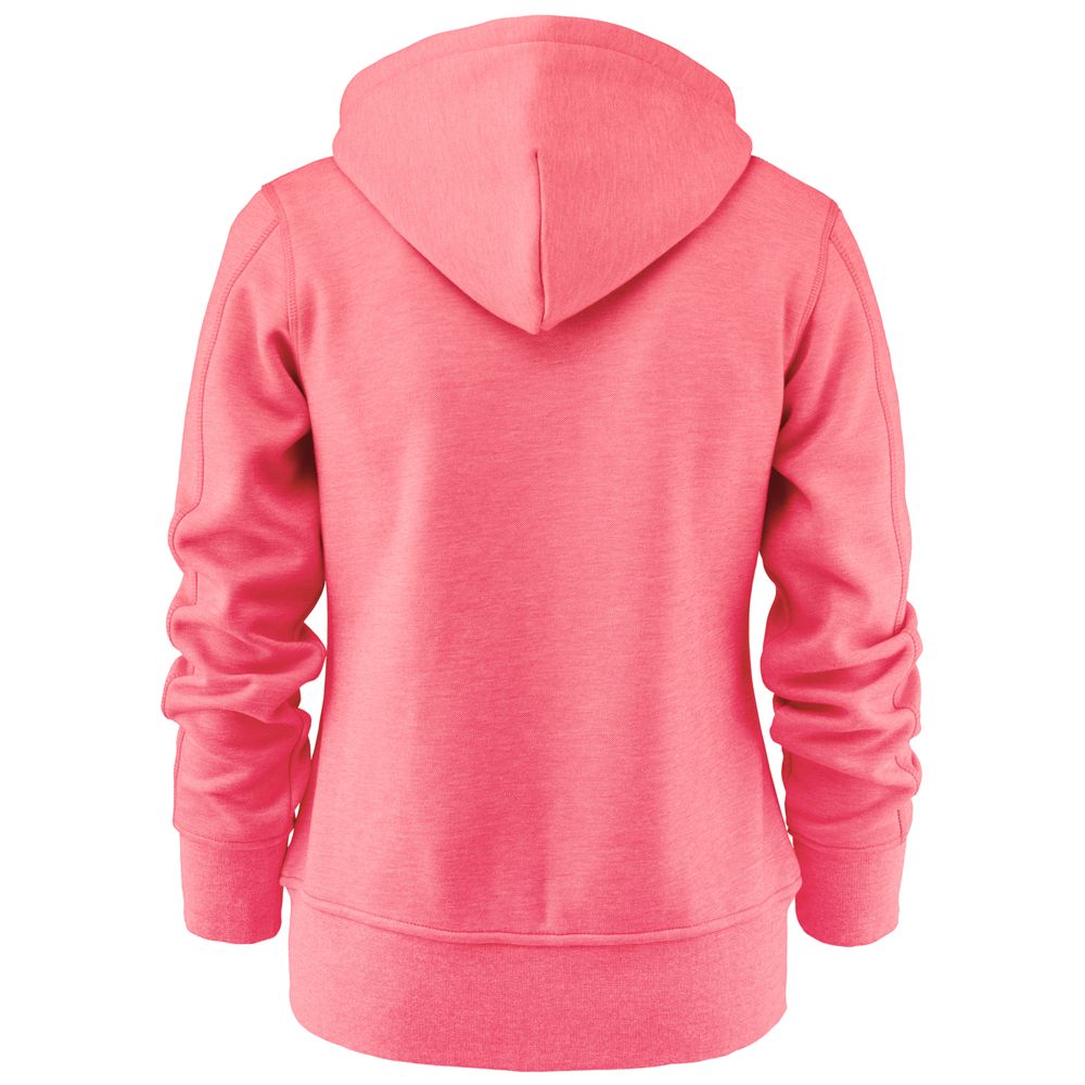 Толстовка женская Parkwick красный меланж фото на сайте Print Logo.