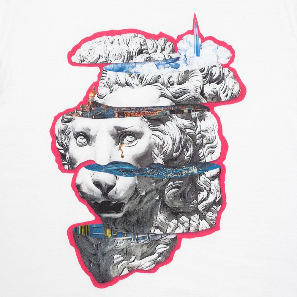 Футболка женская «Смотри вглубь» — пример нанесения логотипа (Принтэссенция) | Print Logo