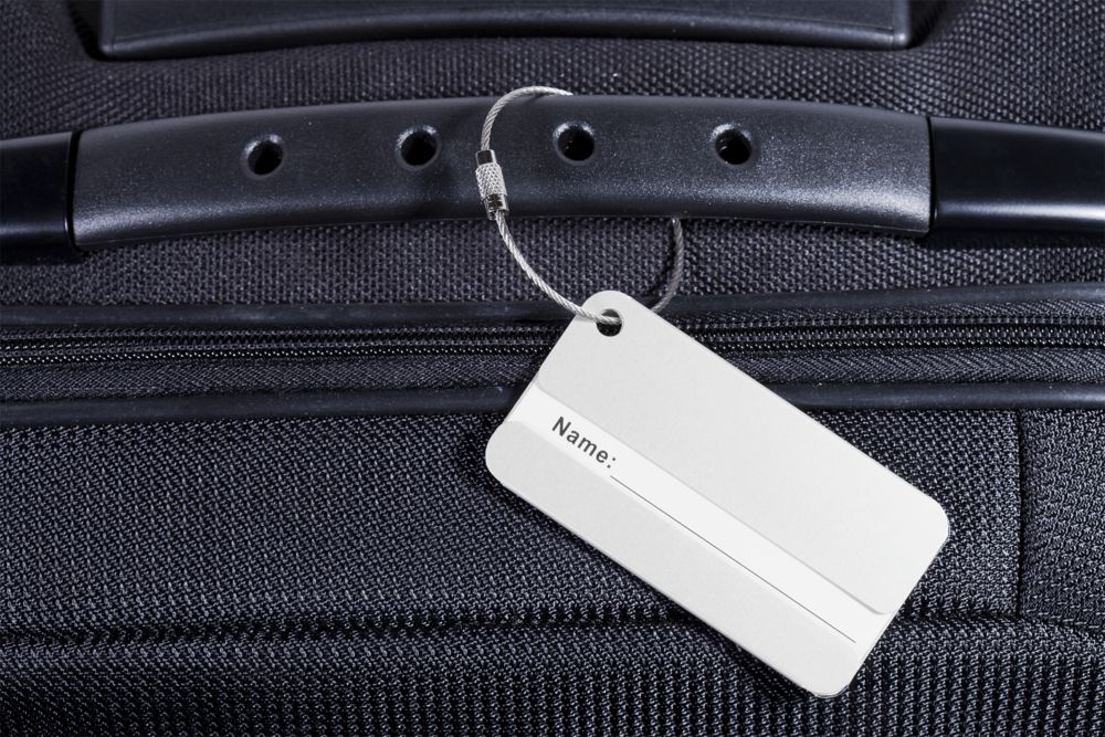 Бирка для багажа Aluminum фото на сайте  Print Logo.