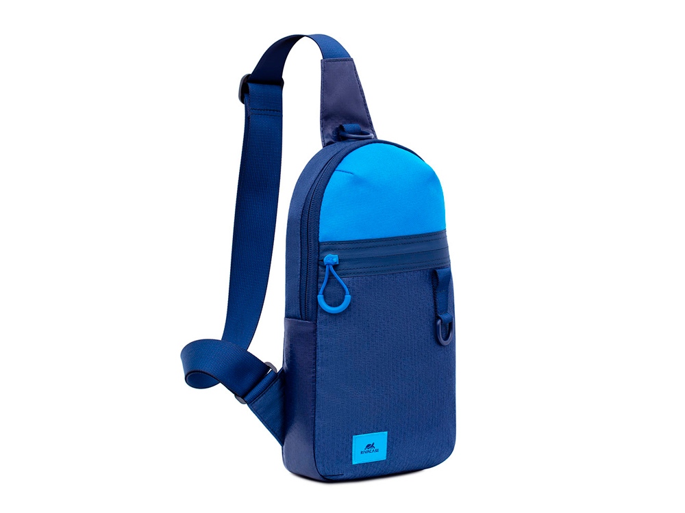 Сумка-слинг для смартфона и планшета до 10.1 с логотипом RIVACASE | Print Logo