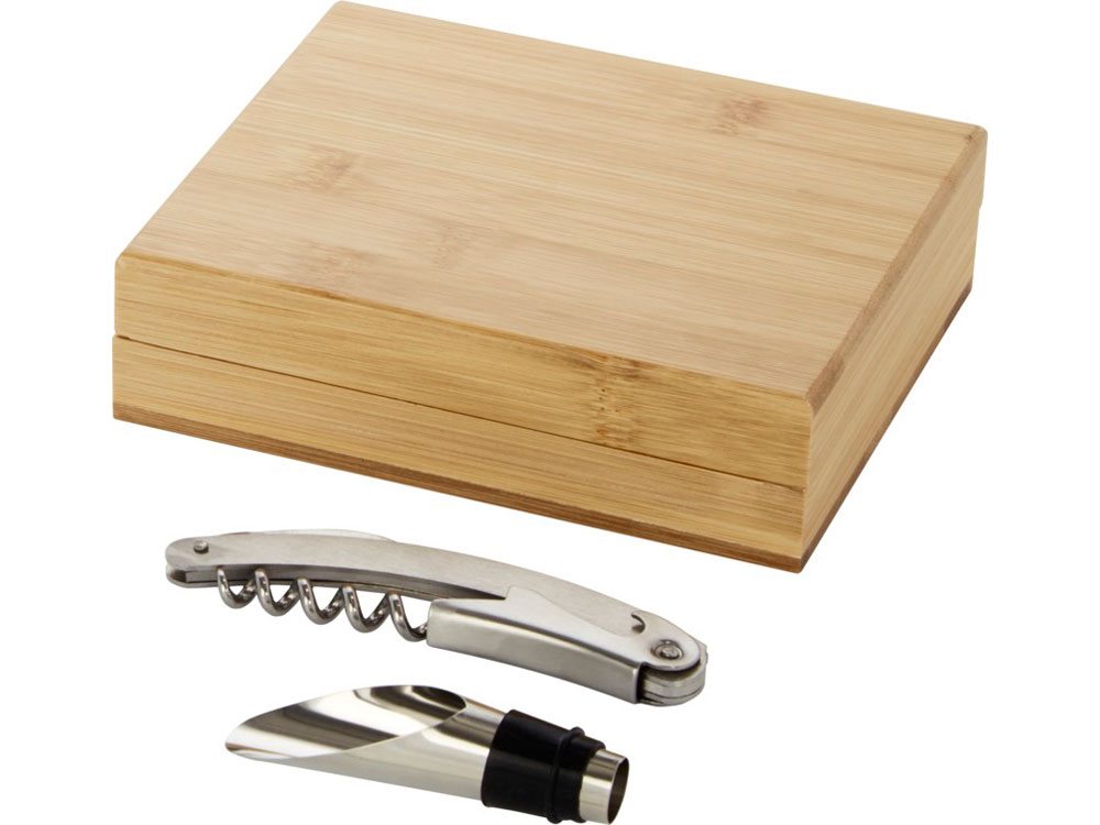 Набор аксессуаров для вина Merlou с логотипом Seasons | Print Logo