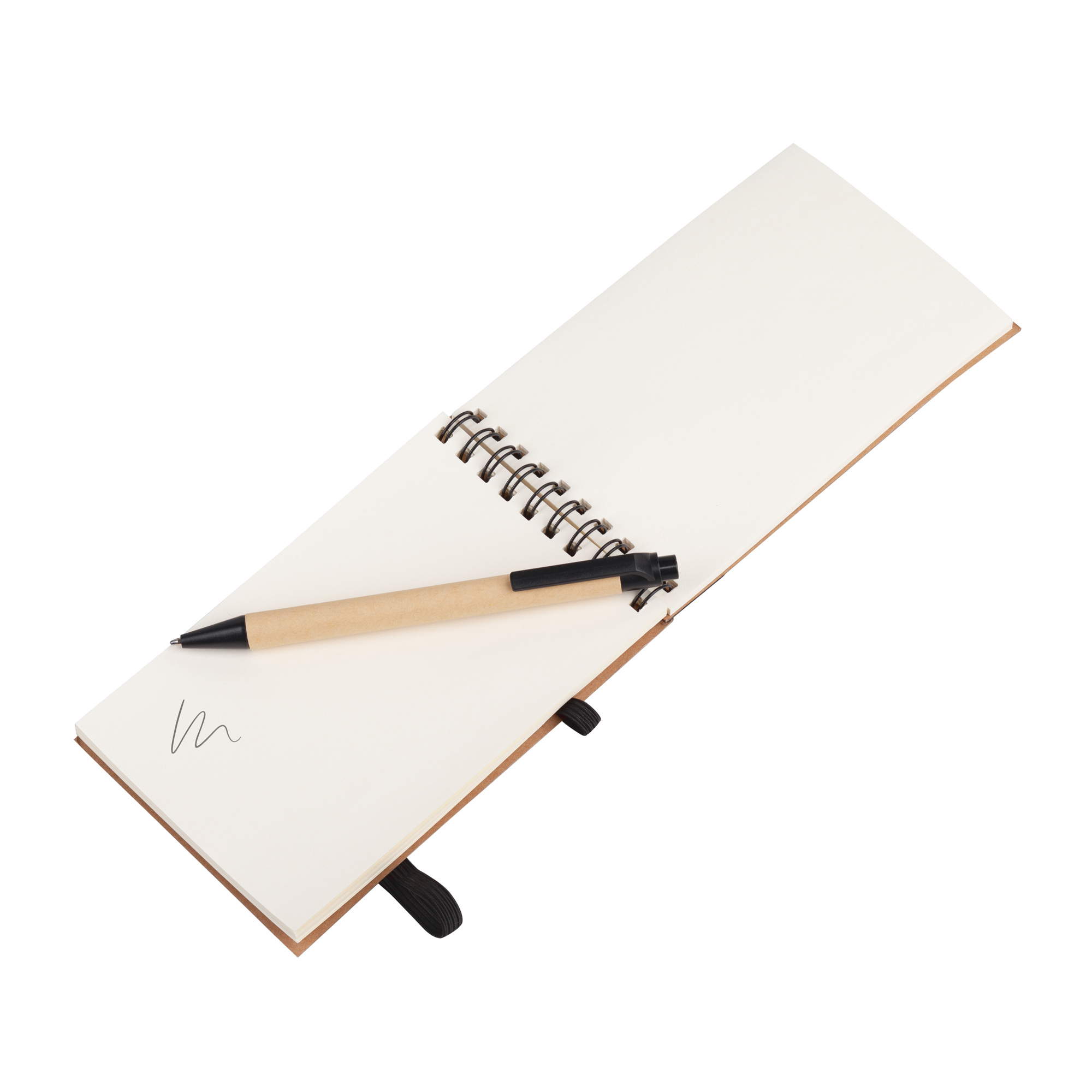 Блокнот с ручкой "Papyrus" фото на сайте Print Logo.