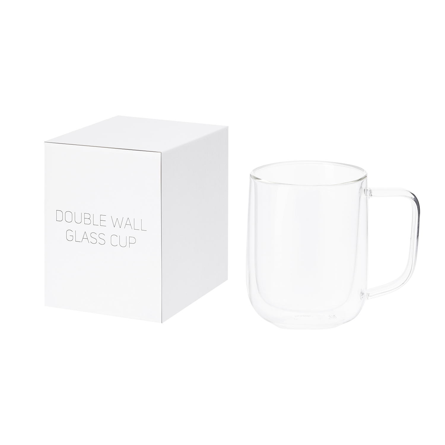 Кружка стеклянная с двойными стенками Виора (Viora)