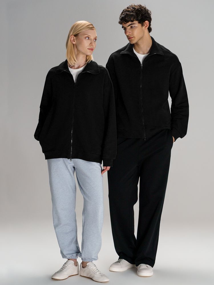 Толстовка унисекс Neofit, черная, размер XS/S