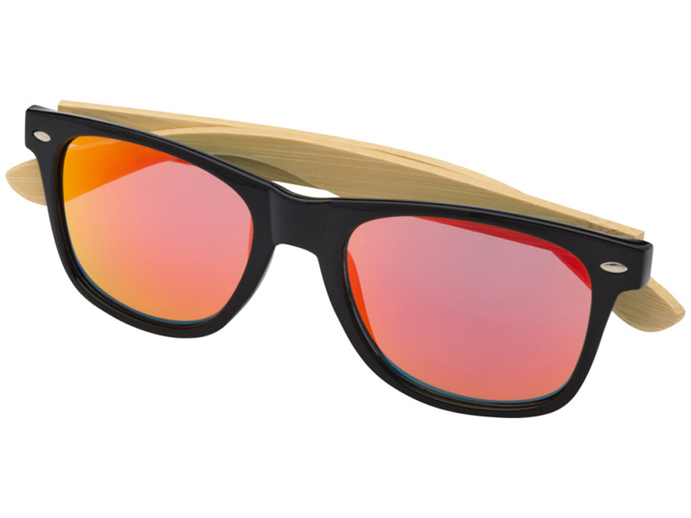 Солнцезащитные очки Hue с бамбуковыми дужками - Желтый