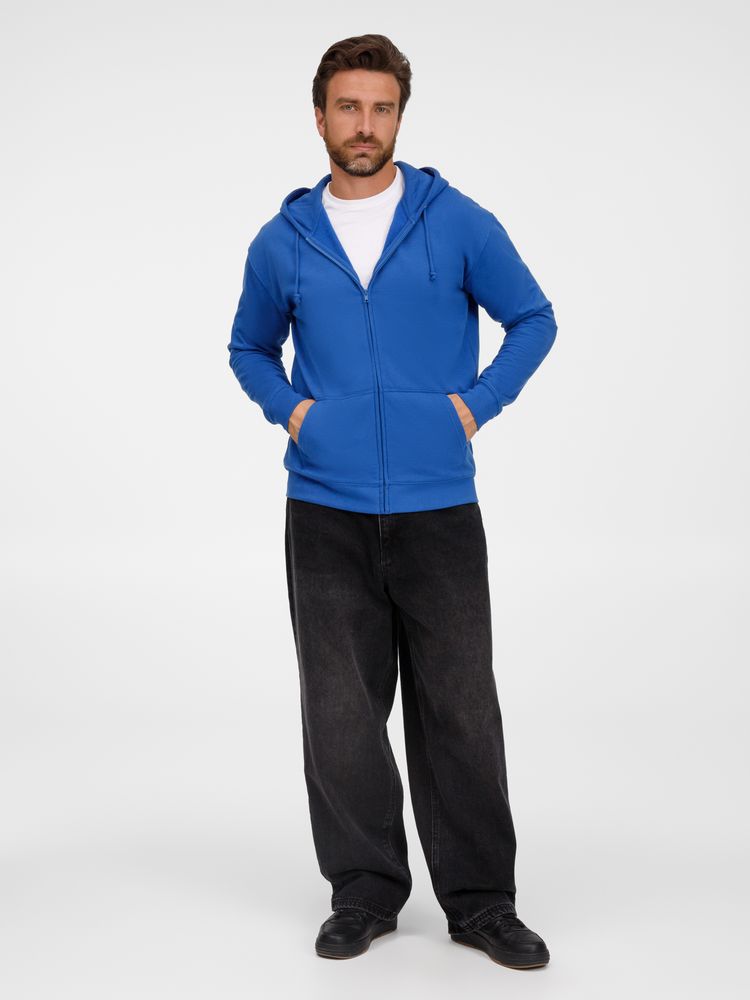 Толстовка унисекс Carter, ярко-синяя (royal), размер S