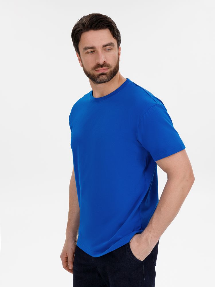 Футболка унисекс T-Bolka 180, ярко-синяя, размер 5XL