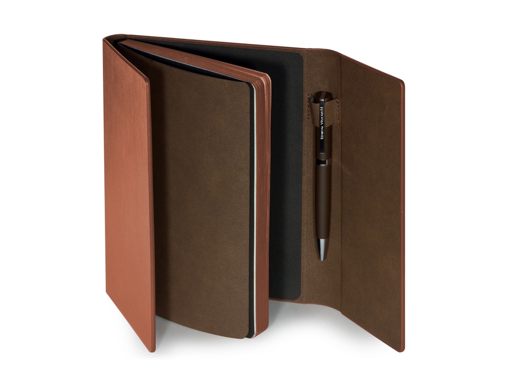 Ежедневник недатированный с магнитным клапаном, А5 WALTZ, коричневый