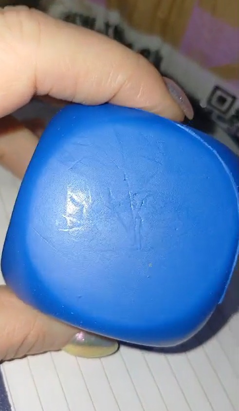 Антистресс Кубик, синий (P)