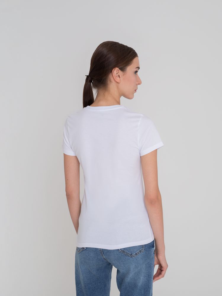 Футболка LionMe, женская — пример нанесения логотипа (Принтэссенция) | Print Logo