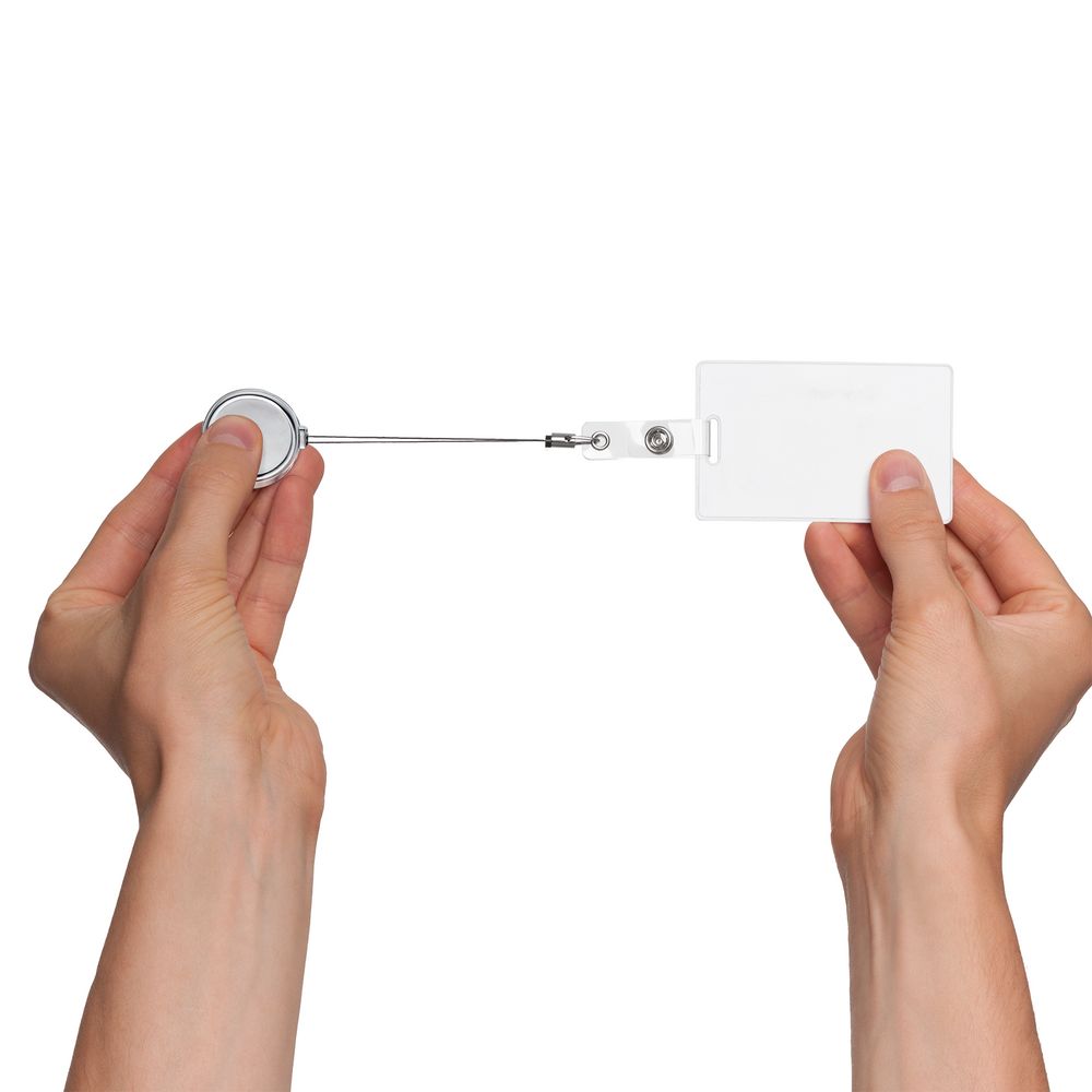 Ретрактор Myself — пример нанесения логотипа (сделано в России) | Print Logo