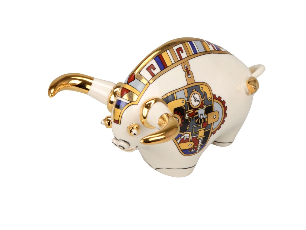 Скульптура Бык- символ года с логотипом  | Print Logo