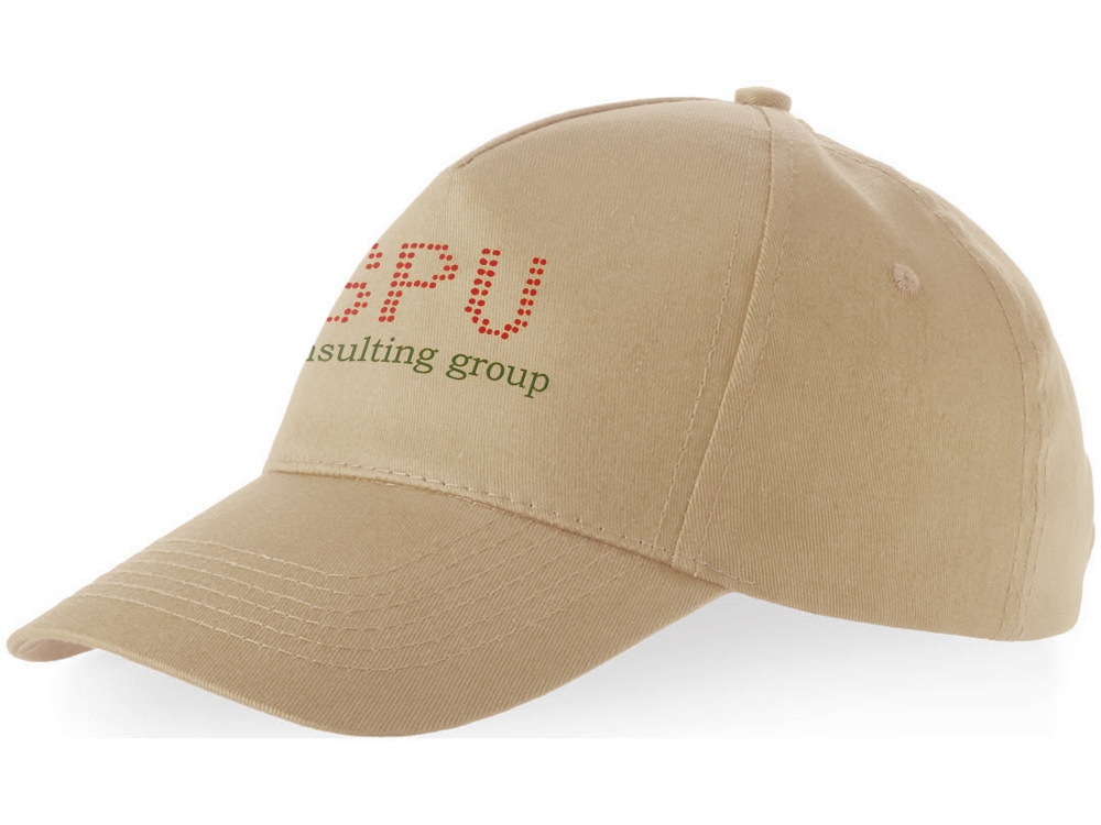 Бейсболка Memphis 5-ти панельная, бежевый