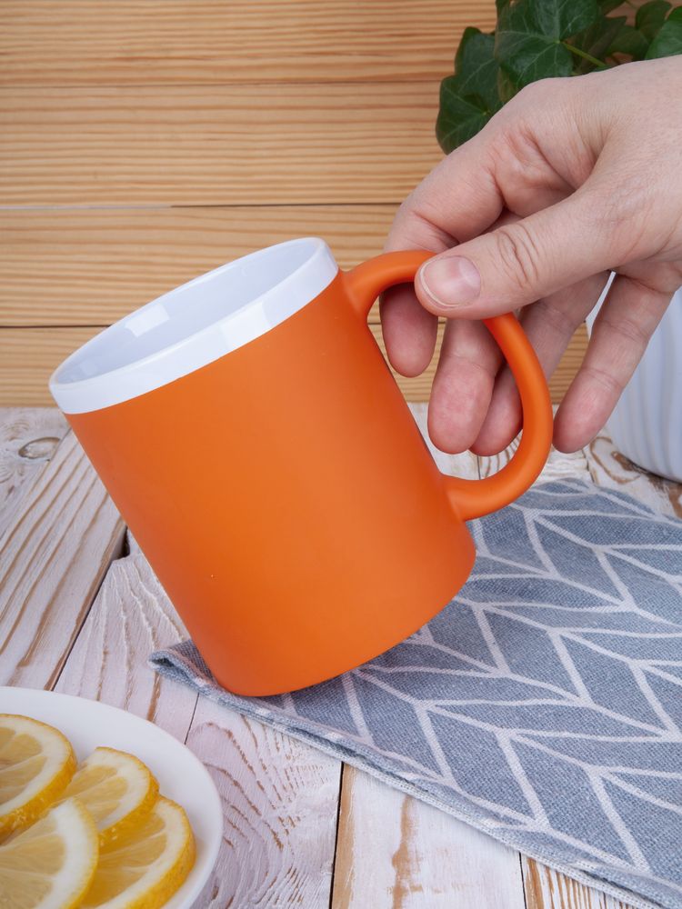 Кружка StopSpot с покрытием софт-тач