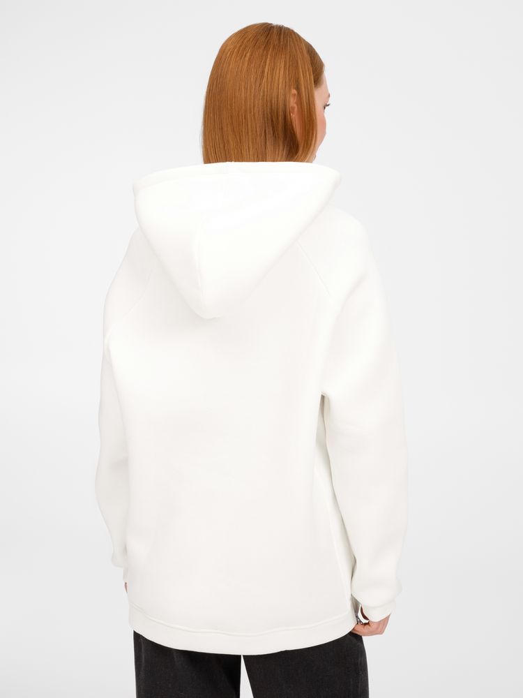 Худи унисекс оверсайз Easy Street, молочно-белое, размер XL/XXL