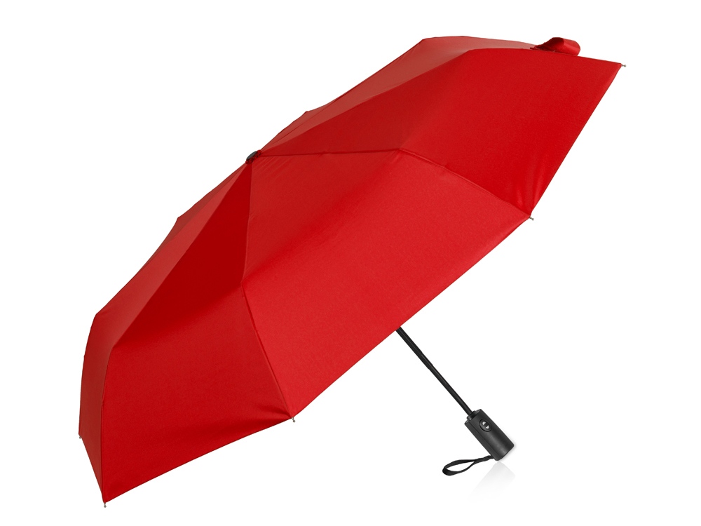 Зонт-автомат Reviver с куполом из переработанного пластика с логотипом  | Print Logo