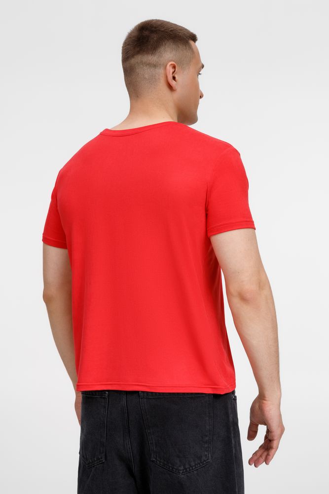 Футболка унисекс Senti, красная, размер XXL