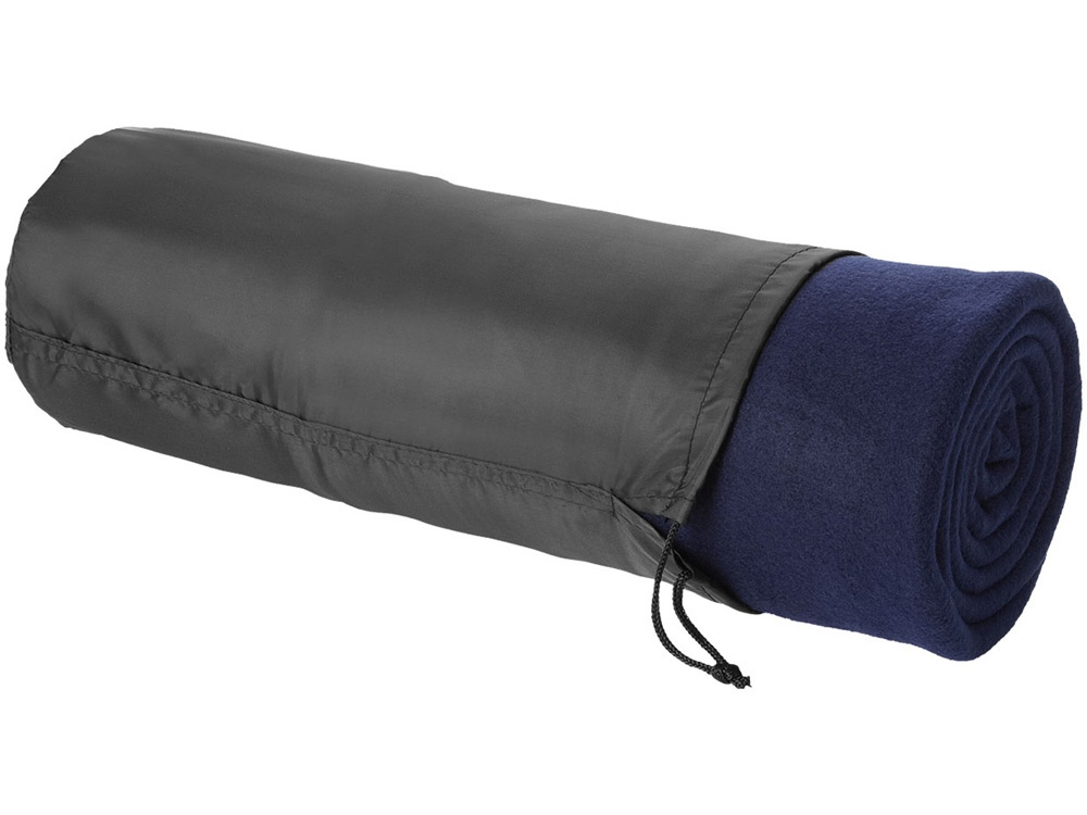 Плед Huggy в чехле 150 x 120 см - Темно - синий