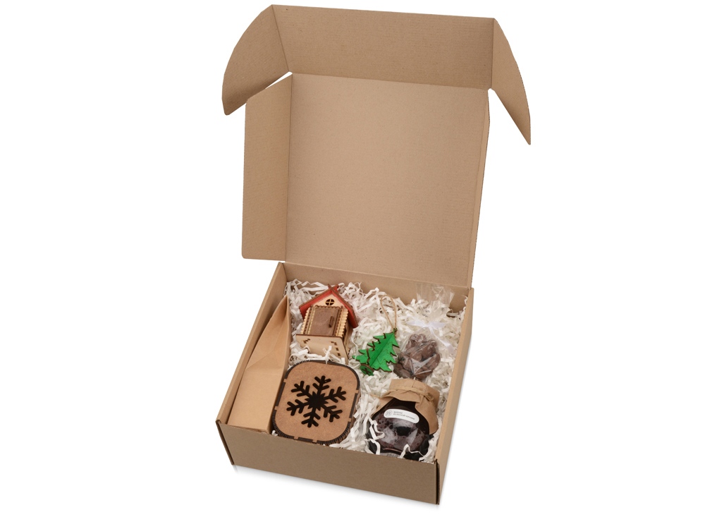 Подарочный набор Nevicata с вареньем и игрушками с логотипом Eat & Bite | Print Logo