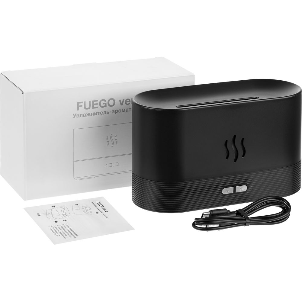 Увлажнитель-ароматизатор с имитацией пламени Fuego ver.2 фото на сайте Print Logo.Print Logo.
