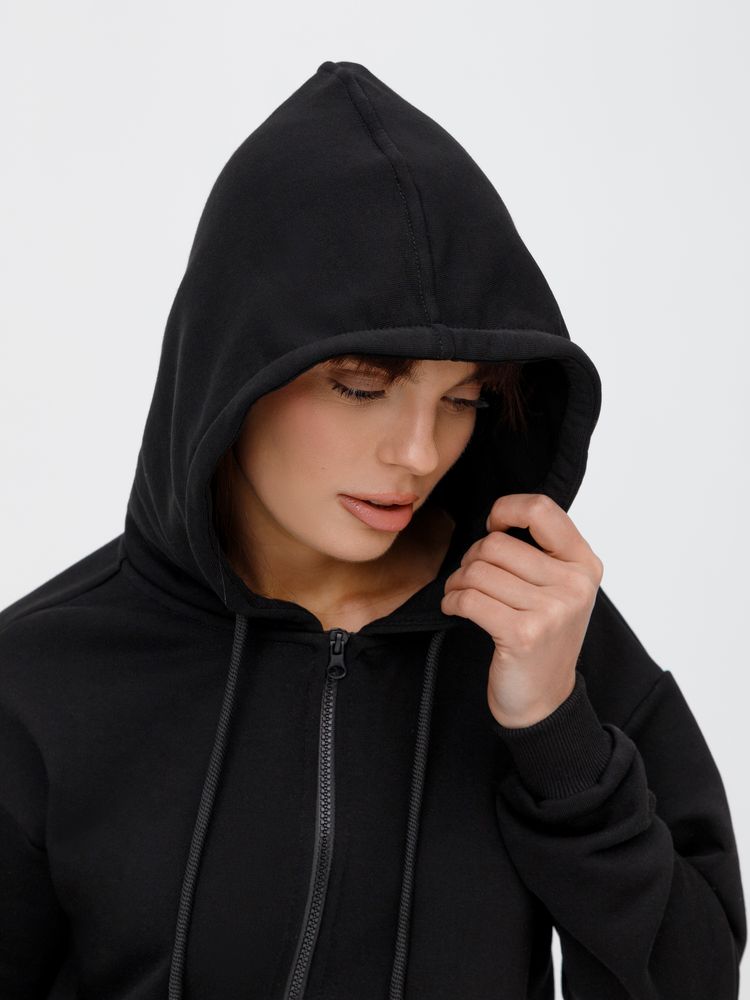 Толстовка унисекс оверсайз на молнии Zippy Terry фото на сайте Print Logo.