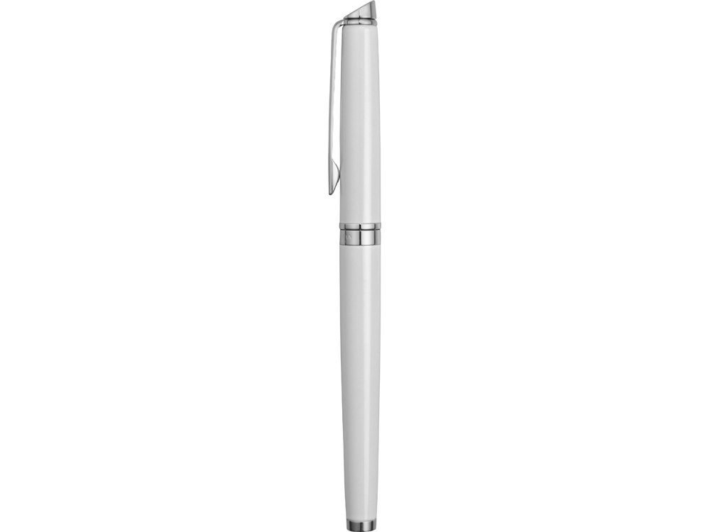Ручка роллер Waterman Hemisphere White CТ F, белый/серебристый