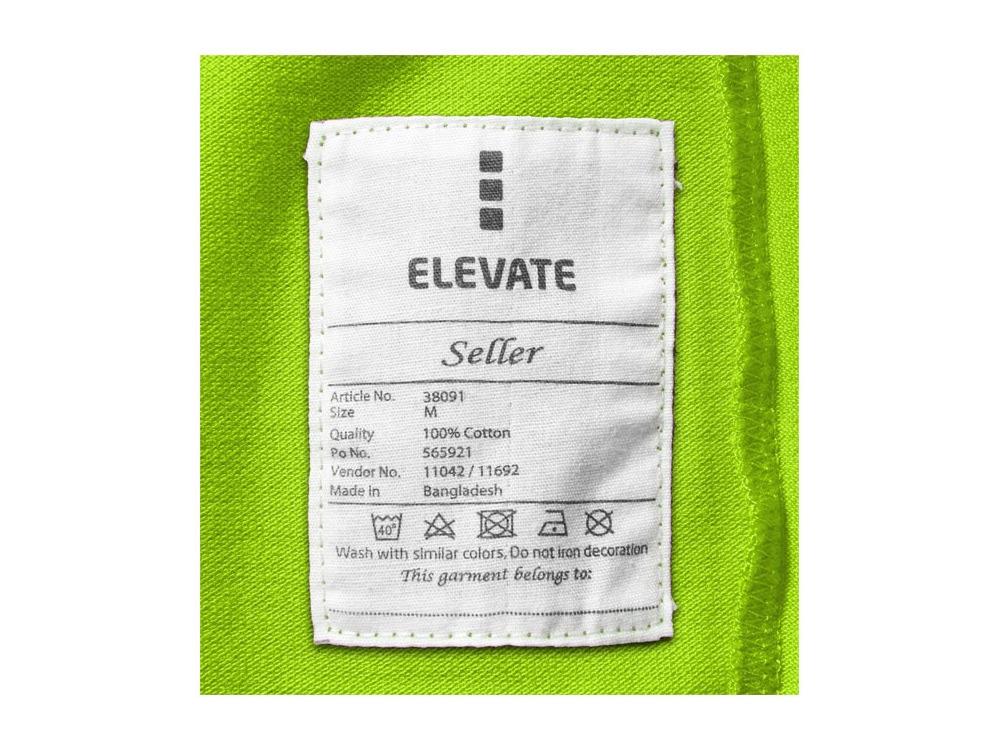 Рубашка поло Seller женская, зеленое яблоко