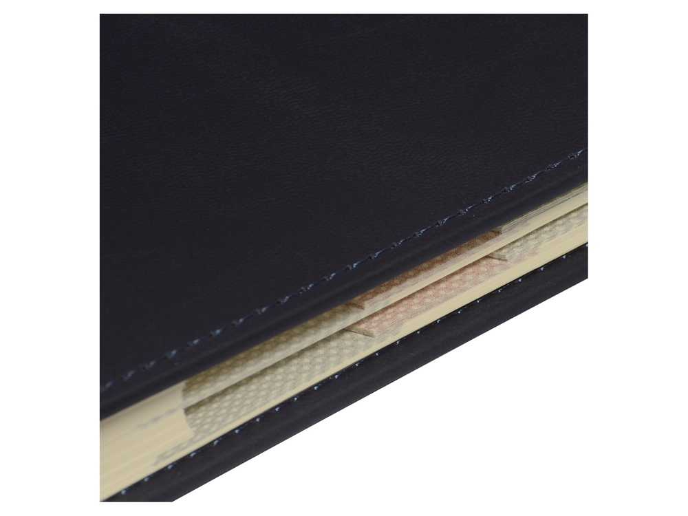 Ежедневник недатированный А5 Velvet Index (темно-синий navy)