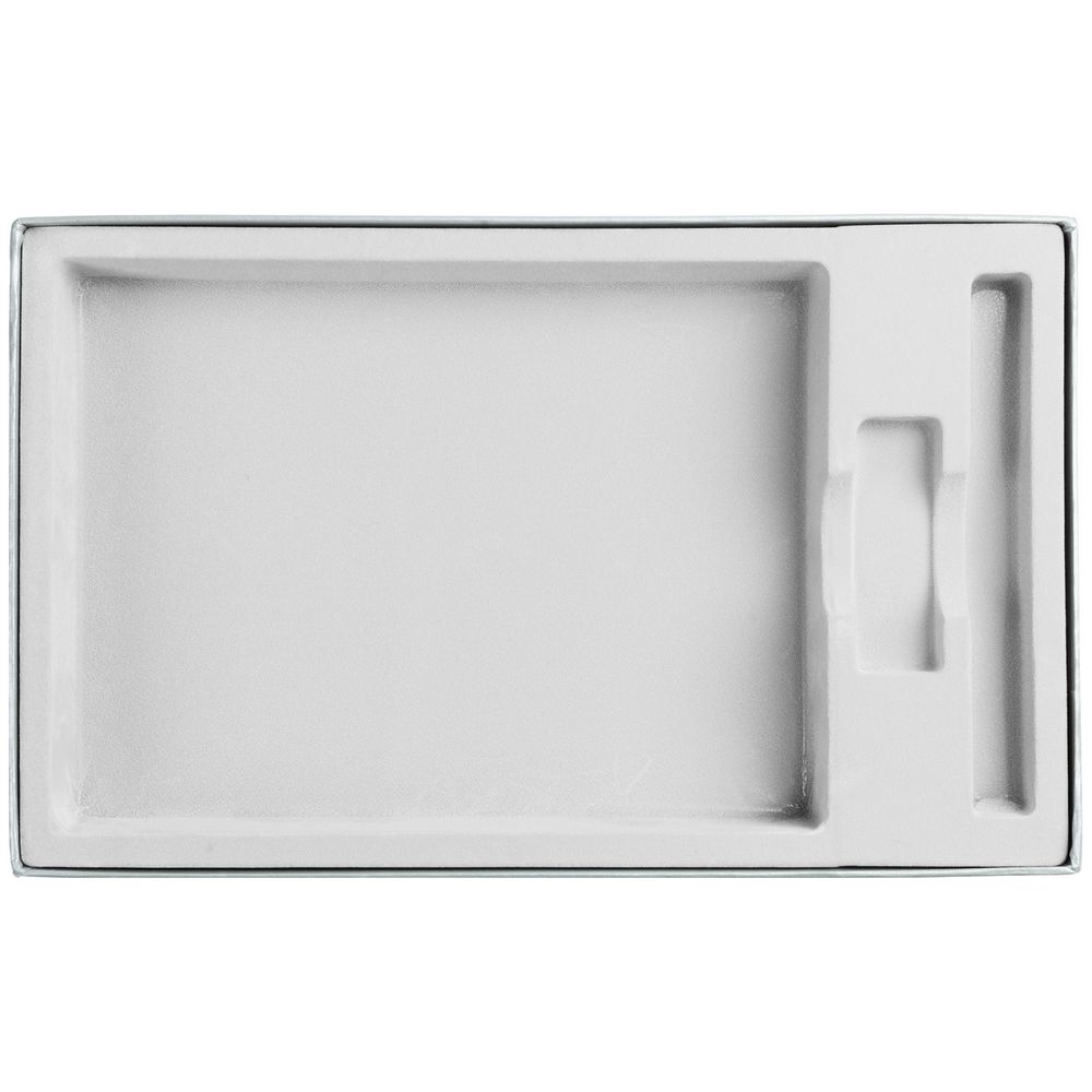 Коробка In Form с ложементом под ежедневник, флешку, ручку, ver. 2 — пример нанесения логотипа (сделано в России) | Print Logo