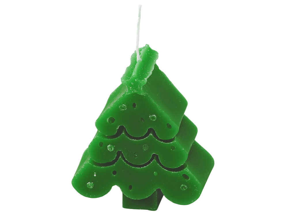 Свеча Елочка с логотипом  | Print Logo