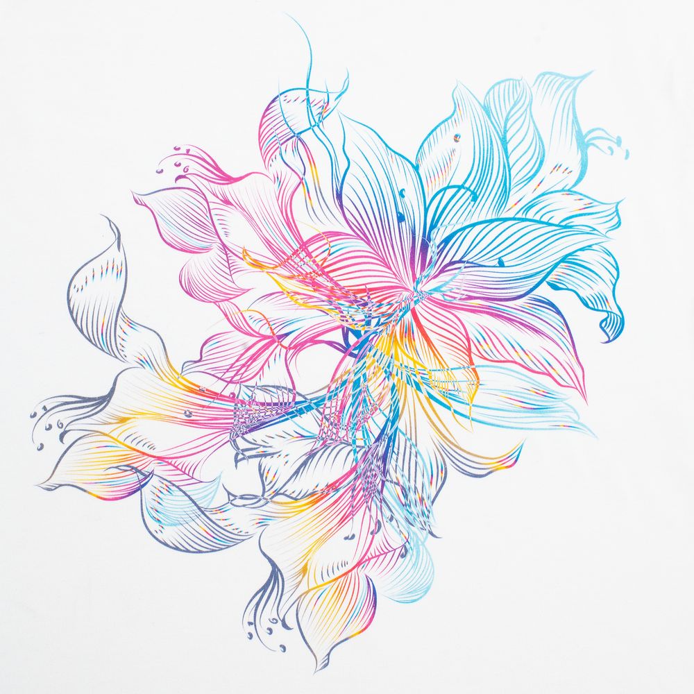 Холщовая сумка Vibrance — пример нанесения логотипа (Принтэссенция) | Print Logo