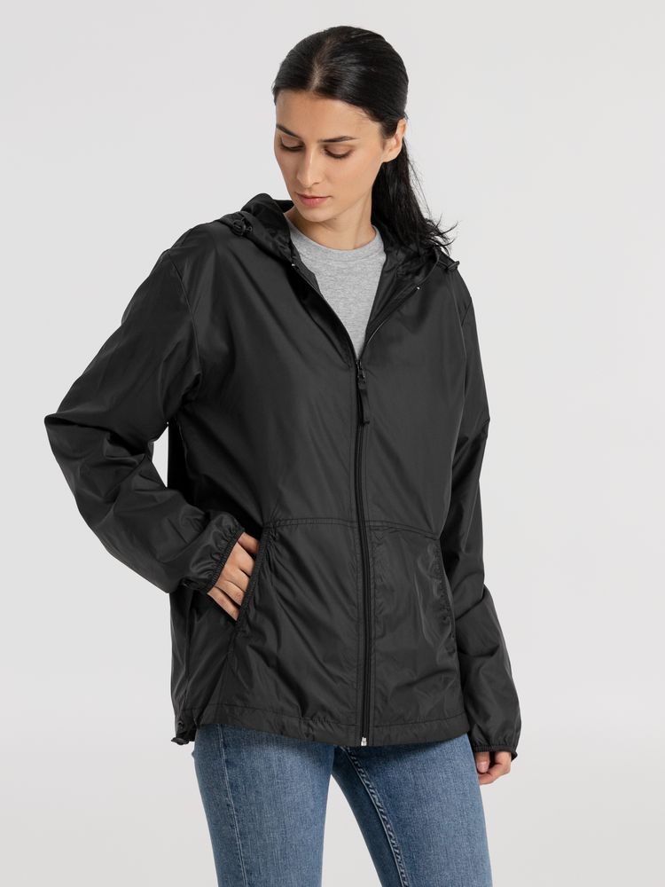 Ветровка Turvind, черная, размер XXL