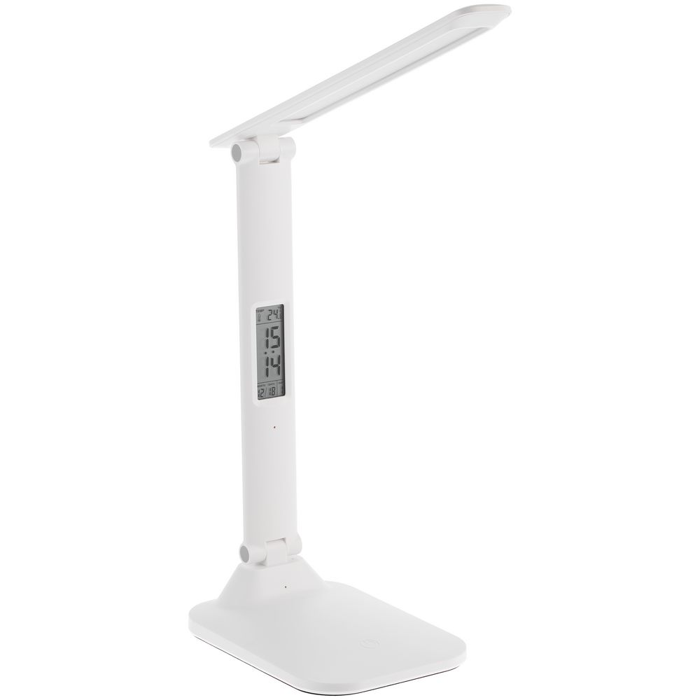 Настольная лампа с часами и календарем Office Torch ver.2 фото на сайте Print Logo.