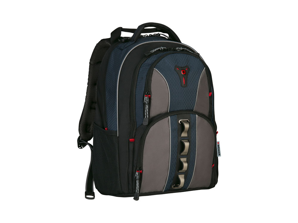 Рюкзак Cobalt WENGER 16, синий, полиэстер/ПВХ, 35 x 23 x 46 см, 23 л