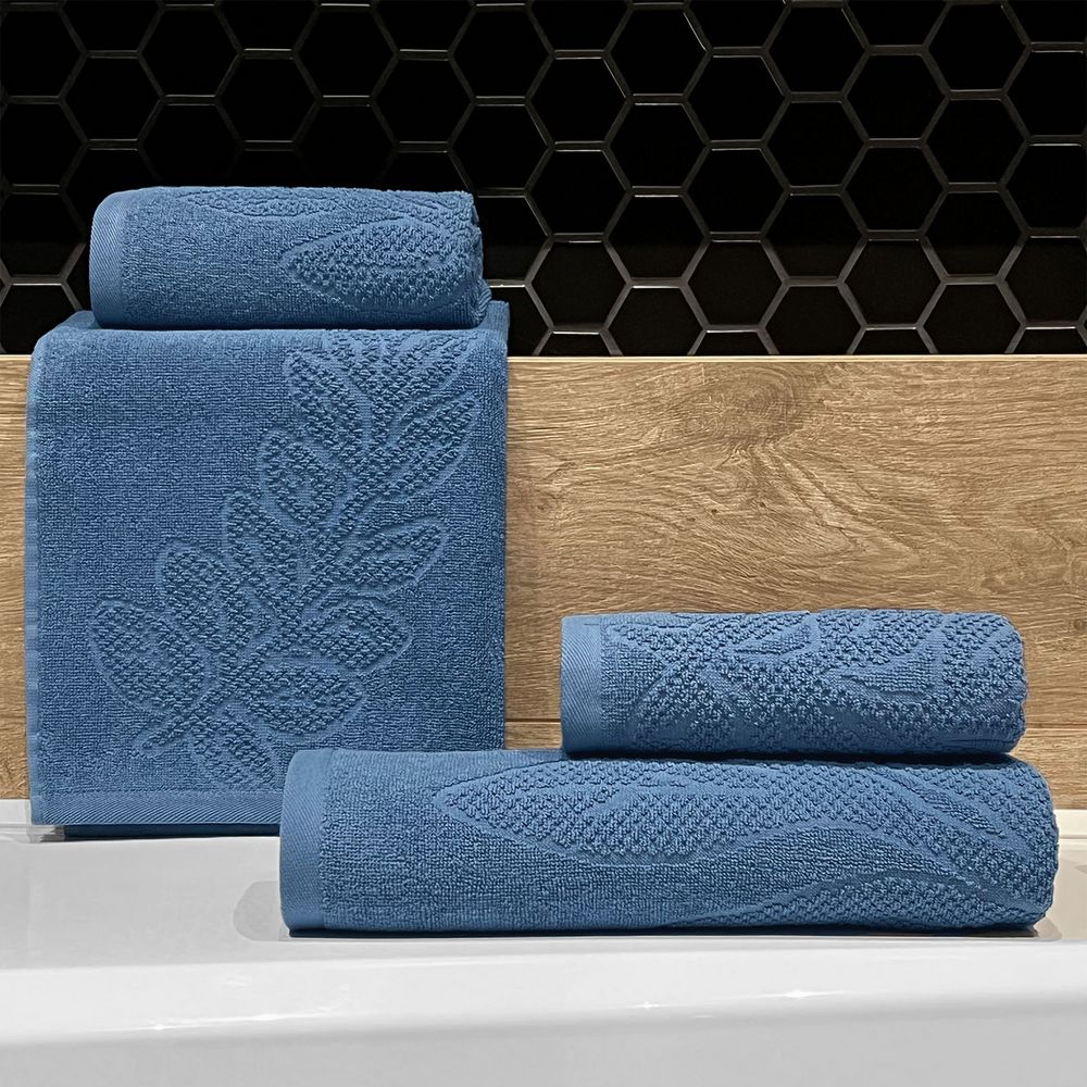 Полотенце махровое «Флора», среднее