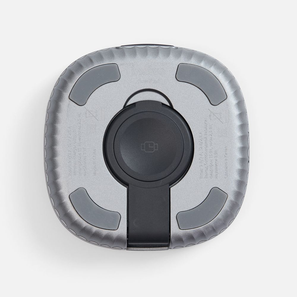 Складная станция беспроводной зарядки flowPad — пример нанесения логотипа (Indivo) | Print Logo